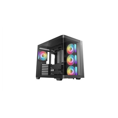 Deepcool Case | CG530U 4F | Black | Midi Tower