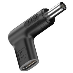 USB Type-C į DC 6.0x3.7 mm adapteris