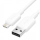 CABLE USB2.0 TO LIGHTNING/2M WHITE LAMWH VENTION