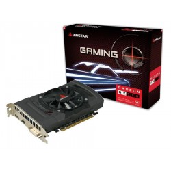Graphics Card|BIOSTAR|AMD Radeon RX 550|4 GB|GDDR5|128 bit|PCIE 3.0 16x|GPU 1100 MHz|Single Slot Fansink|1xDVI-D|1xHDMI|1xDispla