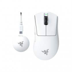Razer DeathAdder V4 Pro Gaming mouse, White | Razer