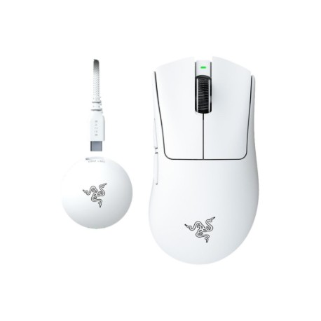 Razer DeathAdder V4 Pro Gaming mouse, White | Razer