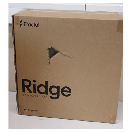 SALE OUT. Fractal Design Ridge White Mini ITX | Fractal Design Ridge | FD-C-RID1N-12 | Black | Mini ITX | DAMAGED PACKAGING | SF