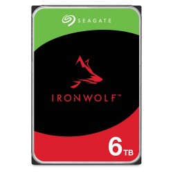 HDD|SEAGATE|IronWolf|6TB|SATA|256 MB|5400 rpm|Discs/Heads 4/8|3,5"|ST6000VN006