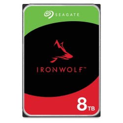 HDD|SEAGATE|IronWolf|8TB|SATA 3.0|256 MB|7200 rpm|Discs/Heads 5/10|3,5"|ST8000VN004