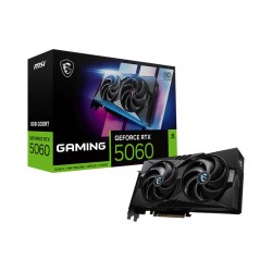 Graphics Card|MSI|NVIDIA|GeForce RTX 5060|8 GB|GDDR7|128 bit|PCI Express x16 5.0|Active|RTX50608GGAMINGOC
