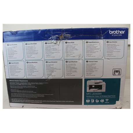 SALE OUT. Brother | MFC-J5340DW | Inkjet | Colour | 4-in-1 | A3 | Wi-Fi | DAMAGED PACKAGING