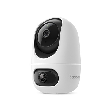 TP-LINK Tapo C245D | Dual Lens Pan/Tilt Security Camera | Dome | 3 MP | 3.1mm/F1.6 | MicroSD Card up to 512 GB