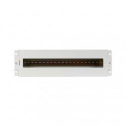 Lanberg 19" 3U Voltage Distrubution Panel with Din Rail TS-35 | Grey