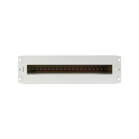 Lanberg 19" 3U Voltage Distrubution Panel with Din Rail TS-35 | Grey