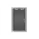 Lanberg Rack cabinet 10" wall-mount 9U/280x310 (flat pack) with glass door | WF10-2309-10S | Gray