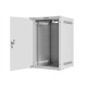 Lanberg Rack cabinet 10" wall-mount 9U/280x310 (flat pack) with glass door | WF10-2309-10S | Gray