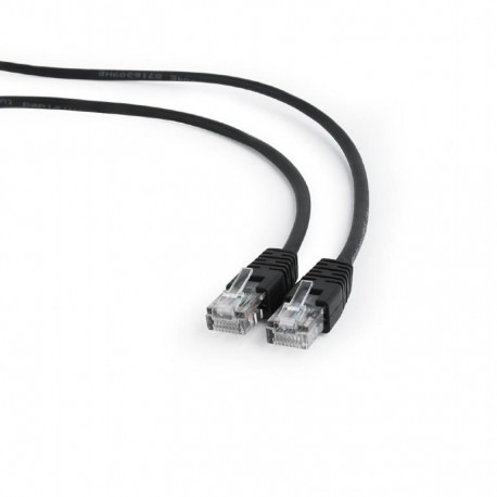 PATCH CABLE CAT5E UTP 3M/BLACK PP12-3M/BK GEMBIRD