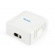 CABLE ACC MOUNT BOX CAT5E FTP/2P NCAC-2F5E-01 GEMBIRD
