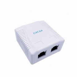 CABLE ACC MOUNT BOX CAT6A FTP/2P NCAC-2F6A-01 GEMBIRD