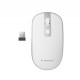 MOUSE USB OPTICAL WRL WHITE/SILVER MUSW-4B-06-WS GEMBIRD