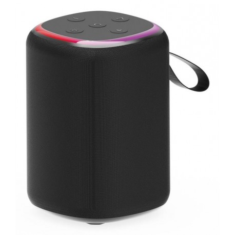 Portable Speaker|GEMBIRD|Black|Wireless|Bluetooth|SPK-BT-LED-08S