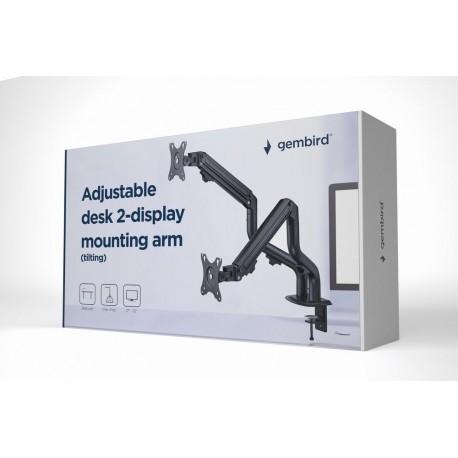 DISPLAY ACC MOUNTING ARM/17-32" MA-DA2-02 GEMBIRD