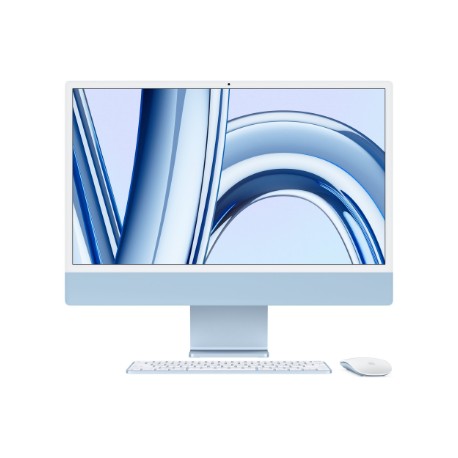Apple iMac 24” 4.5K Retina, Apple M4 10C CPU, 10C GPU/16GB/256GB SSD/Blue/INT | Apple