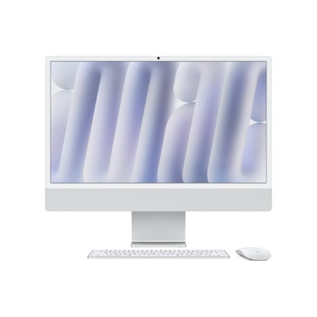 Apple iMac 24” 4.5K Retina, Apple M4 8C CPU, 8C GPU/16GB/256GB SSD/Silver/RUS | Apple