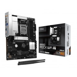 Mainboard|ASROCK|AMD B850|Socket AM5|ATX|RAM DDR5-SDRAM|4xSlots|Wi-Fi Yes|Bluetooth Yes|B850ROCKWIFI7