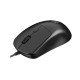 Natec Hawk 2 2400DPI, Wired, Laser, Black