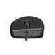 Natec Hawk 2 2400DPI, Wired, Laser, Black