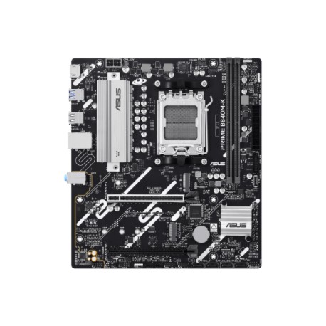 Asus PRIME B840M-K | Processor family AMD | Processor socket AM5 | DDR5 | Supported hard disk drive interfaces SATA, M.2 | Numbe