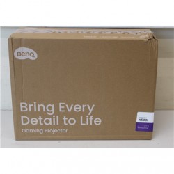 SALE OUT. Benq X500i | 4K UHD (3840 x 2160) | 2200 ANSI lumens | White/Black | DAMAGED PACKAGING | Wi-Fi