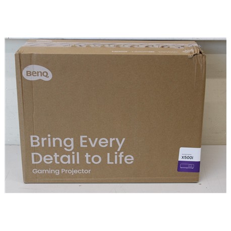 SALE OUT. Benq X500i | 4K UHD (3840 x 2160) | 2200 ANSI lumens | White/Black | DAMAGED PACKAGING | Wi-Fi