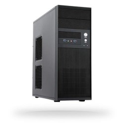 Case|CHIEFTEC|CQ-01B-U3-OP|MidiTower|ATX|MicroATX|Colour Black|CQ-01B-U3-OP
