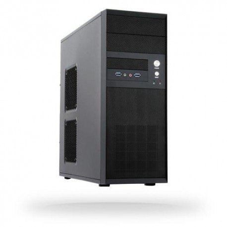 Case|CHIEFTEC|CQ-01B-U3-OP|MidiTower|ATX|MicroATX|Colour Black|CQ-01B-U3-OP