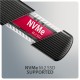 AXAGON USB-C 10Gbps M.2 NVMe SSD Enclosure, Screwless, RIBBED Aluminum | EEM2-SC