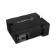 Lanberg Switch PoE Extender 1xIn 3xOut Gigabit Ethernet Din Rail BT 90W metal clips | DIN-GE4-BT-90W