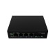 Lanberg Switch Light IndustrialPoE 1xBT 3xAT 2xSFP Din Unmanagment Gigabit Ethernet | ILGE-4P-2S-90 | Unmanaged