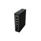 Lanberg Switch Light IndustrialPoE 1xBT 3xAT 2xSFP Din Unmanagment Gigabit Ethernet | ILGE-4P-2S-90 | Unmanaged
