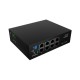 Lanberg Switch PoE 4xBT 4xAT 4xSFP Din Unmanagment Gigabit Ethernet | ILGE-8P-2S-120 | Unmanaged | Din rail