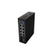 Lanberg Switch PoE 4xBT 4xAT 4xSFP Din Unmanagment Gigabit Ethernet | ILGE-8P-2S-120 | Unmanaged | Din rail