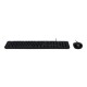 Acer Combo 100, Wired KB AKW900 + Wired mouse AMW920 Black US int. (Retail Pack)