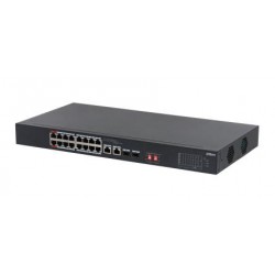 Switch|DAHUA|S3218-16ET-135|Switch type Unmanaged|Switch layer L2|Rack mounting Yes|Stackable Yes|Form factor 1U|16xRJ-45 ports|