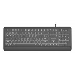 KEYBOARD MULTIMEDIA USB ENG/BLACK KB-UML-04 GEMBIRD