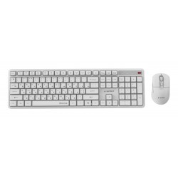 KEYBOARD +MOUSE WRL CYRILLIC/WHT KBS-WMS-01-W-CYRL GEMBIRD