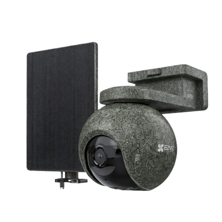 EZVIZ Ranger Battery-Powered PT Camera Kit with Solar Panel | CS-EB8/SP | Dome | 8 MP | 2.8mm | IP65 | H.264/H.265 | Micro SD, M