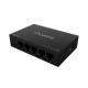 Lanberg Switch 5x1GB/s Unmanagment Gigabit Ethernet Desktop 12V metal case | DSM1-1005 | Unmanaged | Desktop