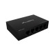 Lanberg Switch 5x1GB/s Unmanagment Gigabit Ethernet Desktop 12V metal case | DSM1-1005 | Unmanaged | Desktop