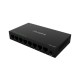Lanberg Switch 8x1GB/s Unmanagment Gigabit Ethernet Desktop 12V metal case | DSM1-1008