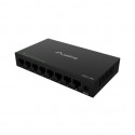 Lanberg Switch 8x1GB/s Unmanagment Gigabit Ethernet Desktop 12V metal case | DSM1-1008