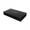 Lanberg Switch 8x1GB/s Unmanagment Gigabit Ethernet Desktop 12V metal case | DSM1-1008