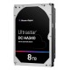 HDD|WESTERN DIGITAL ULTRASTAR|Ultrastar DC HA340|8TB|256 MB|7200 rpm|3,5"|0B47078
