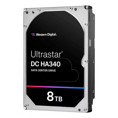 HDD|WESTERN DIGITAL ULTRASTAR|Ultrastar DC HA340|8TB|256 MB|7200 rpm|3,5"|0B47078